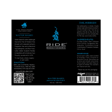 Ride BodyWorx Water Based 4.2oz - Label Graphic