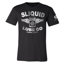 Sliquid Lube Co Black Unisex T Shirt